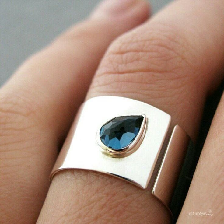 Modern 925 Silver Ring