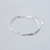 Fine and elegant 925 silver bracelet - BS