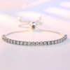 Beautiful 925 sterling silver and zirconia bracelet - BS